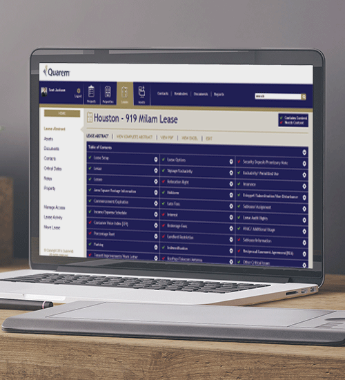 Lease Administration Software